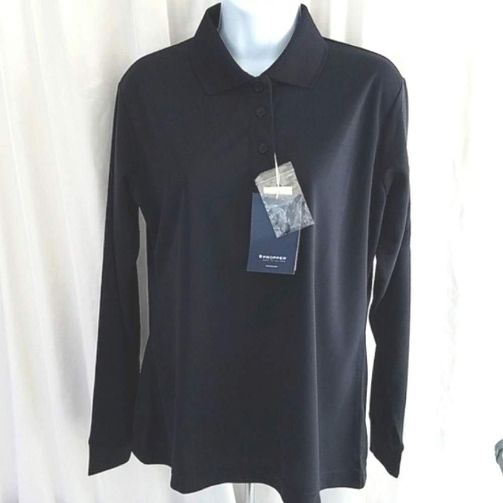 Propper Women's LAPD Blue Uniform Polo Long Sleeve Size Small